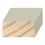 1X2 S1S Trimboard Exterior Wood  3/4" x 1-1/2" x 16 feet