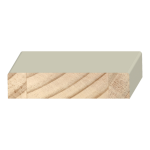 1X4 S1S Trimboard Exterior Wood  3/4" x 3-1/2"