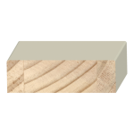 5/4X4 S1S Trimboard Exterior Wood  1" x 3-1/2" x 16 feet