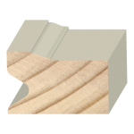#180 Eastern Brick Mold Exterior Wood  1-1/4" x 2" x 17 feet