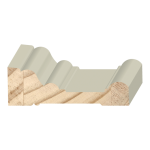 Howe Casing Exterior Wood  1-1/16" x 3-1/4" x 17 feet