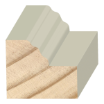 Brick Mould Exterior Wood  1-1/4" x 1-1/2" x 16 feet