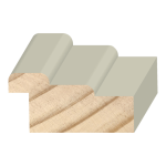 Step Stucco Mould Exterior Wood  15/16" x 1-15/16" x 17 feet