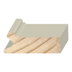 Stucco Mould Exterior Wood  1" x 2-5/8" x 17 feet
