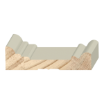 Architrave Exterior Wood  1-3/16" x 4-1/4" x 17 feet