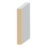 S3S MDF Baseboard 1/2" x 4" x 16 feet
