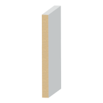 S3S MDF Baseboard 1/2" x 6" x 16 feet