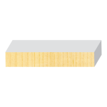 1X5S4S FJ Pine Non-Protected 3/4" x 4-1/2"