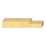 20-min FR FJ Pine Exterior Jamb Weather Strip 7-1/4" x 3"