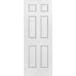 6-Panel Single Prehung Door