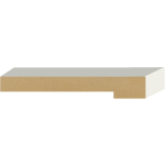 Craftsman Shaker Stool MDF  1-1/4" x 8-1/4" x 16 feet
