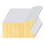 Stucco Mold FJ Pine Exterior Molds  13/16" x 1-1/2"