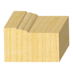 Raw #180 Eastern Brick FJ Pine Exterior Molds  1-1/4" x 2"