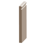 Flex Contemporary MDF Baseboard 1/2" x 7-1/4"  to match MDF