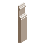 Flex Santa Clara Baseboard 5/8" x 7-1/4" to match MDF