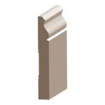 Flex Vintage Baseboard 9/16" x 5-1/4" to match MDF
