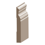 Flex Del Mare Baseboard 9/16" x 5-1/4" to match MDF