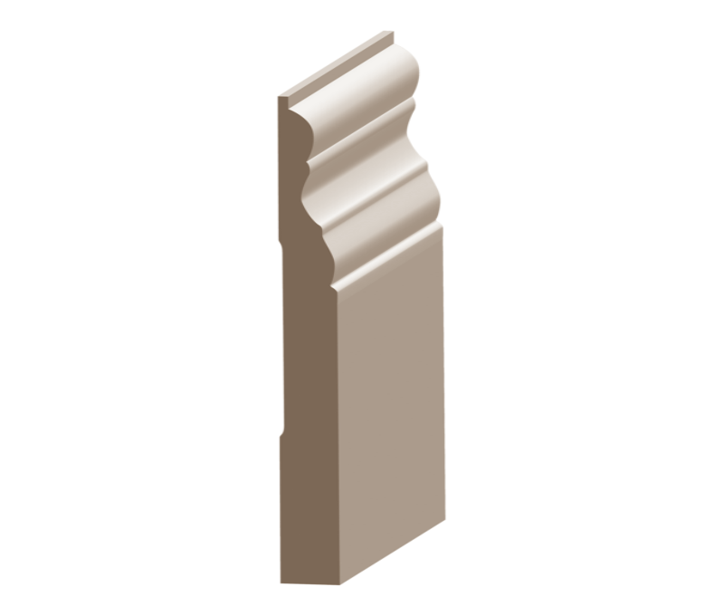 2372971942.png Flex Del Mare Baseboard 9/16" x 5-1/4" to match MDF - Image 1