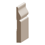 Flex Harris Baseboard 9/16" x 5-1/4 to match MDF