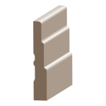 Flex 3 Step Base Baseboard 1/2" x 3-1/2" to match MDF