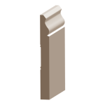 Flex Vintage Baseboard 9/16" x 6-1/8" to match MDF