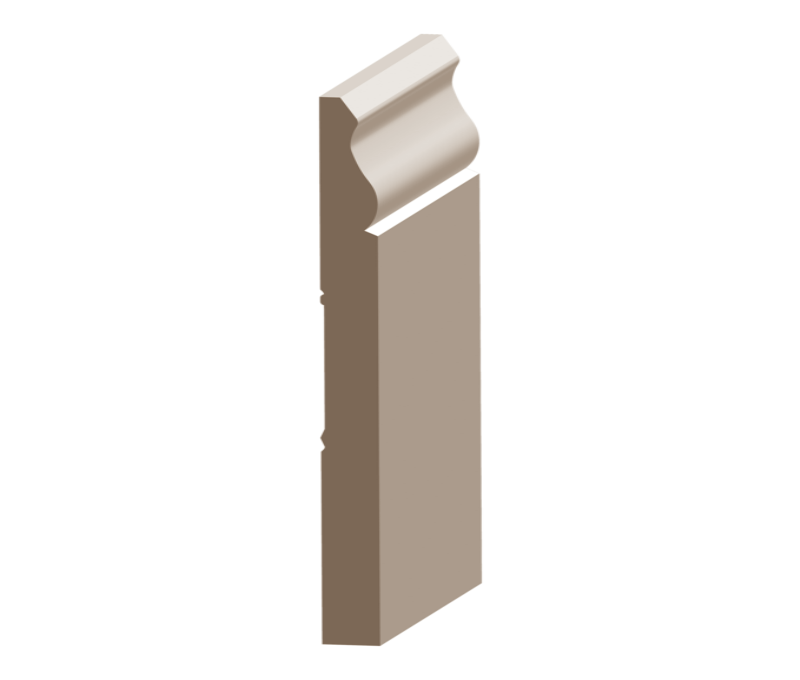 2372985357.png Flex Vintage Baseboard 9/16" x 6-1/8" to match MDF - Image 1