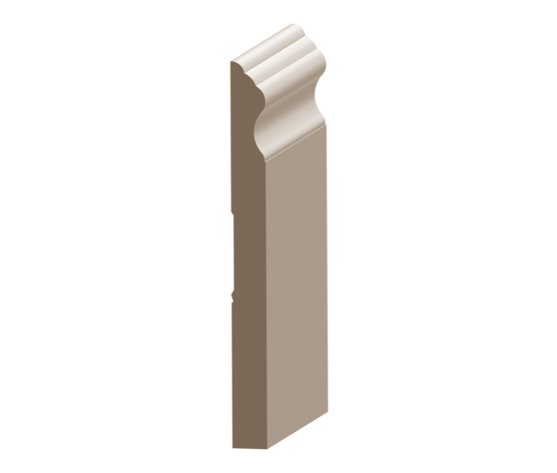 2373008131.png Flex Mission Bay Baseboard 9/16" x 7-1/4" to match MDF - Image 1