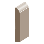 Flex Coronado Baseboard 9/16" x 4-1/4" to match MDF