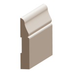Flex #711 Baseboard 3/8" x 2-1/2" to match MDF