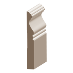 Flex Cape Cod Baseboard 9/16" x 5-1/4" to match MDF