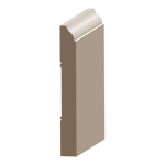 Flex Coronado Baseboard 9/16" x 5-1/4" to match MDF