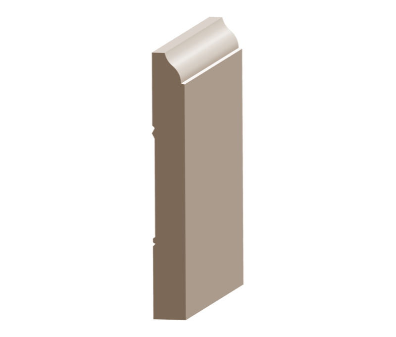 2373080309.png Flex Coronado Baseboard 9/16" x 5-1/4" to match MDF - Image 1