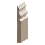 Flex Imperial Baseboard 9/16" x 6" to match MDF