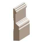 Flex Santa Clara Baseboard 9/16" x 3-1/2" to match MDF