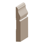 Flex Cresent/Lancaster Baseboard 5/8" x 5-1/4" to match MDF