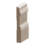 Flex Cresent Baseboard 9/16" x 5-1/4" to match MDF