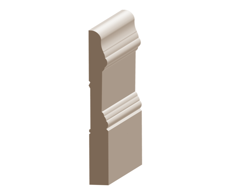 2373089196.png Flex Cresent Baseboard 9/16" x 5-1/4" to match MDF - Image 1