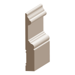 Flex Santa Clara Baseboard 9/16" x 4-1/4" to match MDF