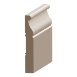 Flex MONTEREY Baseboard 7/16" x 3-1/2" to match MDF