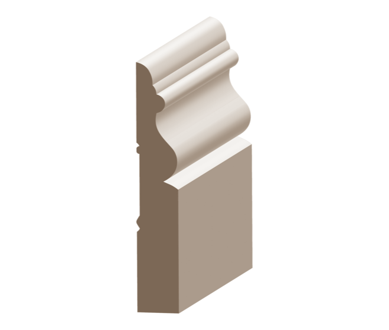 2373165632.png Flex Victorian Baseboard 9/16" x 3-7/8" to match MDF - Image 1