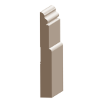 Flex Camden Baseboard 1" x 8-1/2" to match MDF