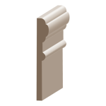 Flex Traditional Chair Rail 5/8" x 4-1/2" to match MDF