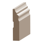 Flex Edgewood Baseboard 9/16" x 3-1/4" to match FJ Pine