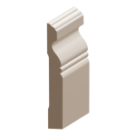 Flex Carolina Baseboard 9/16" x 4-1/2" to match FJ Pine