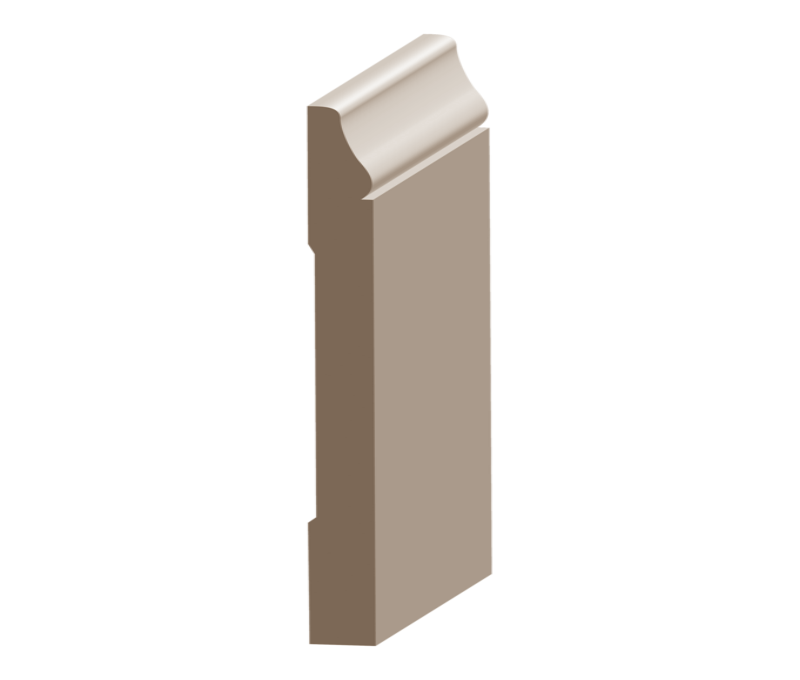 2381629477.png Flex Riviera Baseboard 9/16" x 5-1/4" to match FJ Pine - Image 1