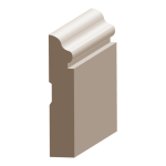 Flex Peninsula Baseboard 9/16" x 3-1/4" to match FJ Pine