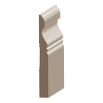 Flex Carolina Baseboard 1/2" x 6" to match FJ Pine
