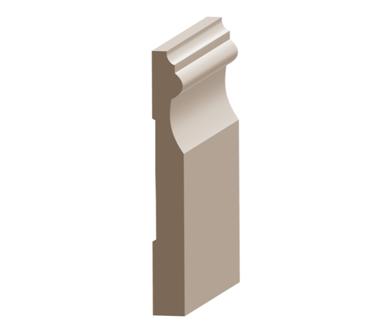 2381773950.png Flex Classic Beaded Baseboard 9/16" x 5-7/16" to match FJ Pine - Image 1