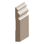 Flex Vintage Baseboard 9/16" x 5-1/4" to match FJ Pine