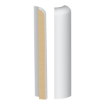 Bullnose Corner MDF Bullnose Base 9/16" x 7-1/4"